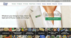 Desktop Screenshot of custompins.com